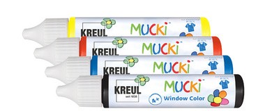 KREUL Window Color Pen "MUCKI", 7er-Set