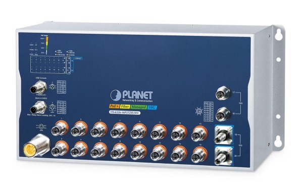 PLANET TECHNOLOGY PLANET TECHNOLOGY Industrial L3 16-Port M12 Manag.