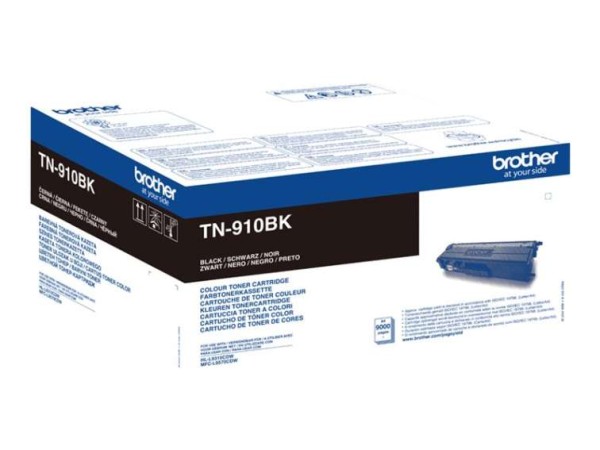 BROTHER TN-910BK - Toner schwarz - für HL-L9310CDW, HL-L9310CDWMT, HL-L9310 TN910BKP