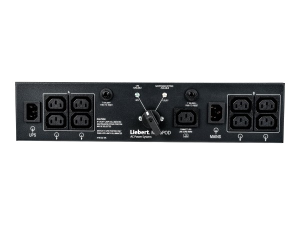 VERTIV 2U MICROPOD EXT MAINT BYPASS F MP2-210K