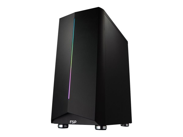 FORTRON Gehäuse ATX Midi Tower CMT151 ohne NT USB3.0 ARGB 120mm - Midi/Mini POC0000110