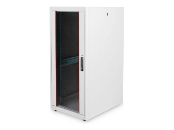 EQUIP EQUIP Serverschrank 19"  26U 600x800mm Glastür   grau