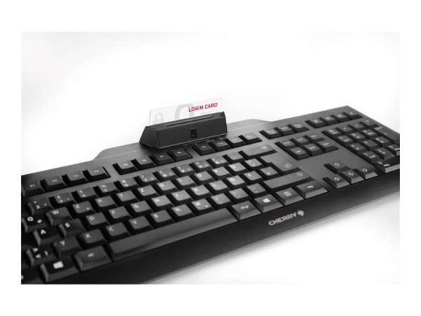 CHERRY KC 1000 JK-A0100FR-2 FR FR-Layout schwarz JK-A0100FR-2