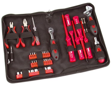 BRÜDER MANNESMANN Werkzeug-Satz Elektronik Tool Kit, 45-tlg