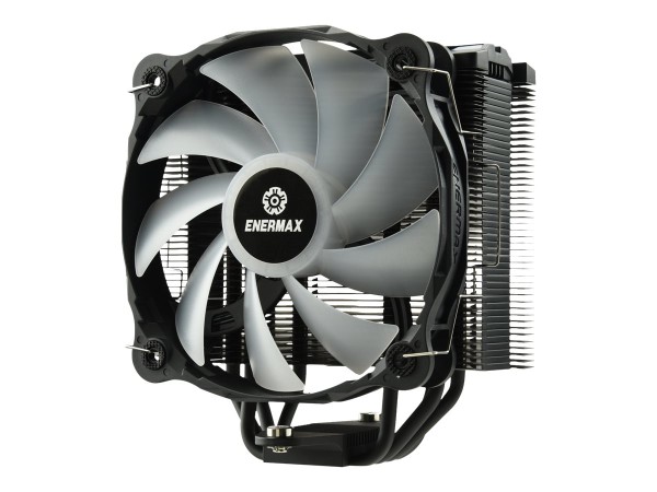 ENERMAX ETS-F40-FS ARGB CPU Cooler mit ARGB Silence PC Luefter 14cm ETS-F40-BK-ARGB