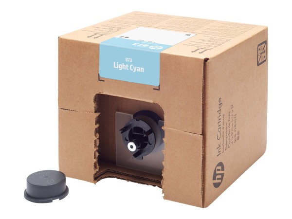 HP HP Ink No 873 3 L Lt Cyan Latex Ink Cartridge (4UV88A)