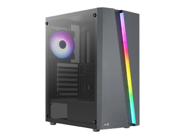 AEROCOOL AEROCOOL Midi Blade Black RGB MicroATX/ATX/Mini-ITX