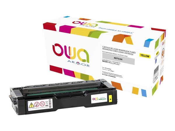 ARMOR ARMOR OWA Toner komp. RICOH 407534  (4000 S.) yellow
