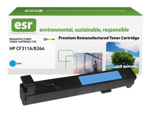 ESR ESR Toner cartridge compatible with HP CF311A cyan remanufactured 31.500 pages