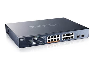 ZYXEL 16-Port 2.5GbE, 2 SFP+, 8 x PoE++ 802.3 bt, 180W Smart Switch, Nebul XMG1915-18EP-EU0101F