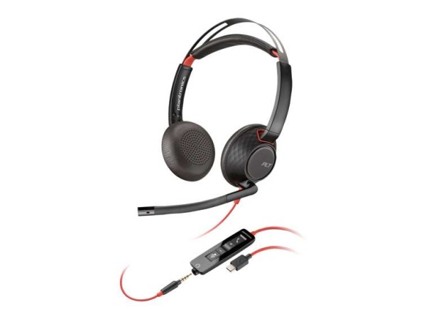 HP Poly Blackwire C5220 USB-C Headset +Inline Cable 805H3AA