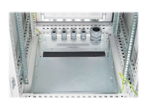 DIGITUS 42HE Netzwerkschrank Indoor IP55 2100x600x600mm Hartglastur inkl. S DN-19 42U-I-6/6-1