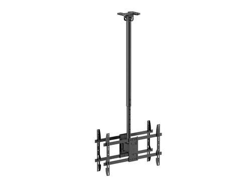 EQUIP Deckenhalterung 43"-86"/2TFT 50Kg 1Gelenk sw lite Retail 650377