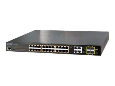 PLANET TECHNOLOGY PLANET GS-4210-24P4C - Switch - verwaltet - 24 x 10/100/1 GS-4210-24P4C