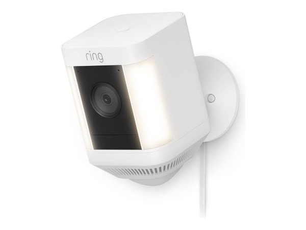 RING Spotlight Cam Plus - Plug-In - White 8SH1S2-WEU0 WLAN IP Überwachungsk 8SH1S2-WEU0