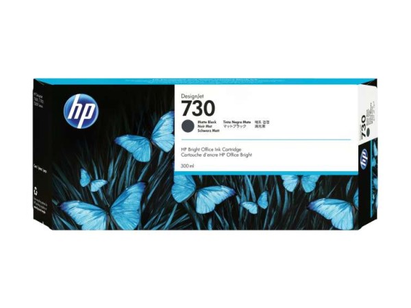 HP 730 mattschwarz DesignJet Tintenpatrone P2V71A