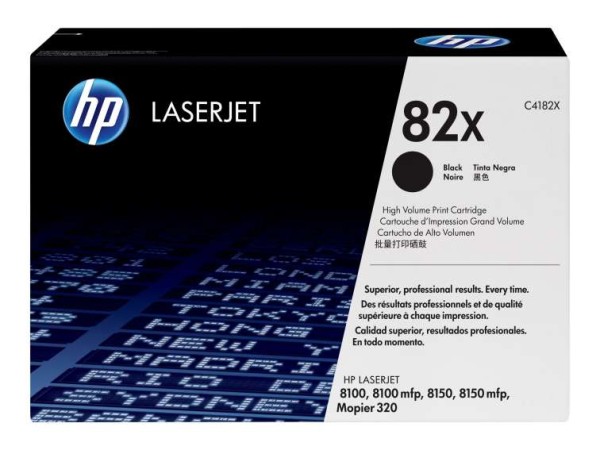 HP 82X Schwarz LaserJet Tonerpatrone (C4182X) C4182X