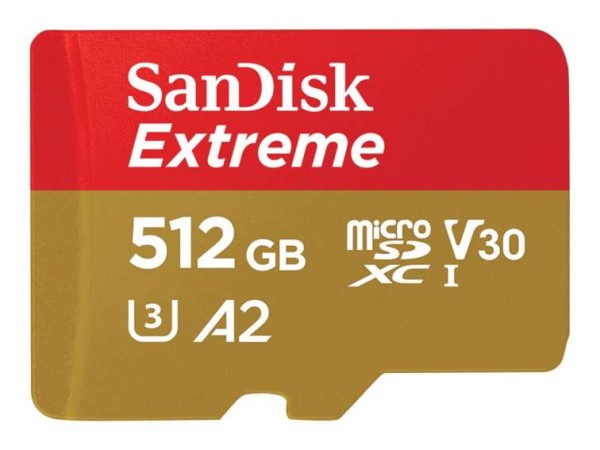 SANDISK Extreme SDXC 512GB SDSQXAV-512G-GN6MA