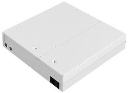 DIGITUS LWL-Spleißbox Unibox zur Wandmontage, Kompakt, grau