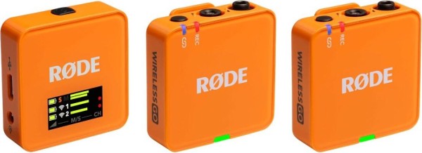 RODE RODE Wireless GO Gen 3 Orange - Mikrofon