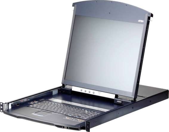 ATEN KL1116VN 48cm LCD IP-KVM 16-Port Schweiz (KL1116VN CH) KL1116VN CH