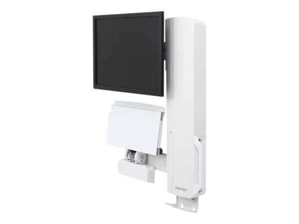 ERGOTRON StyleView Sit-Stand VL High Traffic Areas weiss bis 24Zoll VESA 10 61-081-062