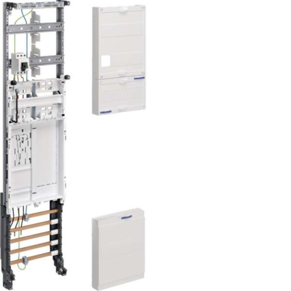 HAGER Komplettfeld eHZ 1ZP/RES ZH3EH27 DSS H1050mm 1feld ZH3EH27
