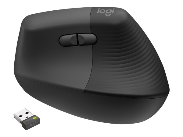 LOGITECH LOGITECH Wireless Mouse Lift right f.business Ergonomic bla