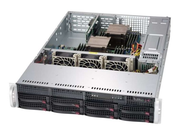 SUPERMICRO Gehäuse SuperChassis CSE-825TQC-R802WB CSE-825TQC-R802WB