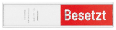 FRANKEN Hinweisschild "Frei-Besetzt", (B)102 x (H)27,4 mm