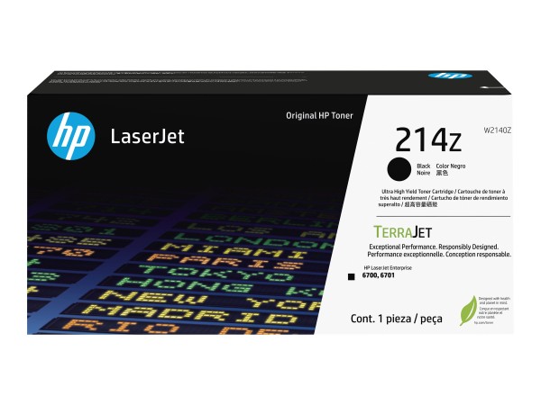 HP 21AZ - Ultra High Yield - Schwarz - original - LaserJet - Tonerpatrone ( W2140Z