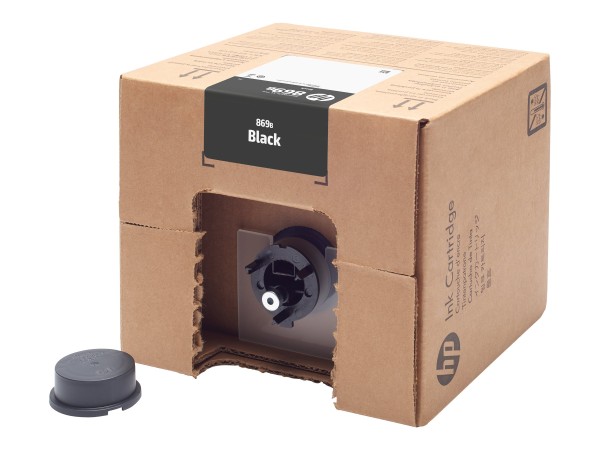 HP 869 - 3 L - Schwarz - original - PageWide XL Pro - Tintenpatrone - für P 1XA90A