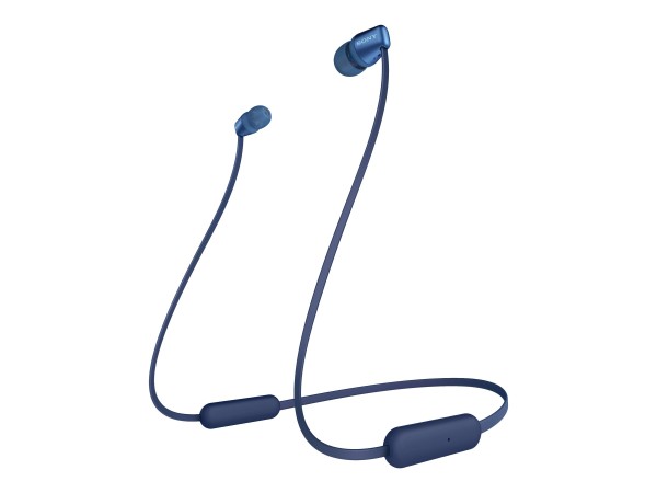 SONY WI-C310L Kabelloser In-Ohr Kopfhörer, Neckband Design, blau WIC310L.CE7