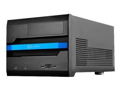 SILVERSTONE Sugo SG12B Mini Tower schwarz G410SG12B000020