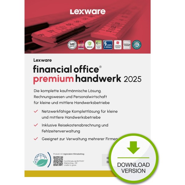 LEXWARE FINANCIAL OFFICE PREM 02017-2036