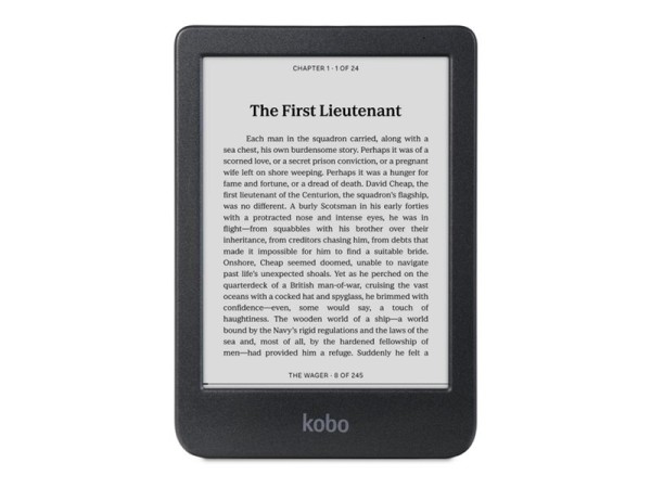 KOBO Clara BW Black 16GB 6" N365-KU-BK-K-EP