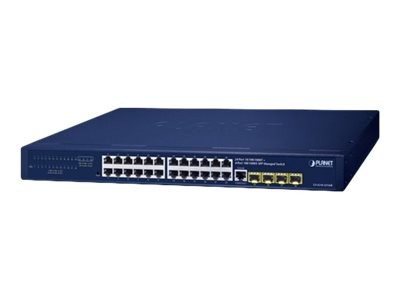PLANET TECHNOLOGY IPv4/IPv6, 24-Port GS-4210-24T4SR
