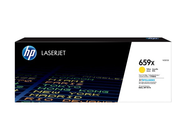 HP HP 659X - Gelb - Original - LaserJet - Tonerpatrone (W2012X) - für LaserJet Enterprise MFP M776; Las