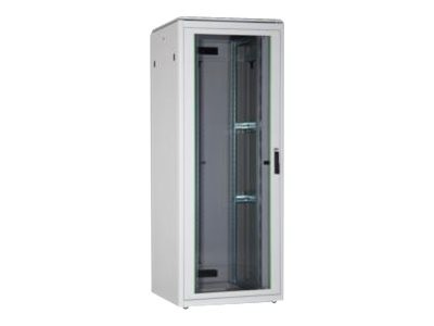 DIGITUS Netzwerkschrank 42HE 800x800mm, schwarz, Unique DN-19 42U-8/8-B-1