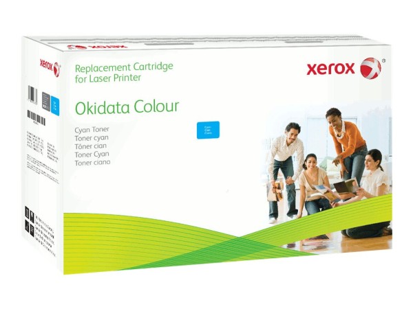 XEROX Oki C5800/C5900 series Cyan Tonerpatrone 006R03126