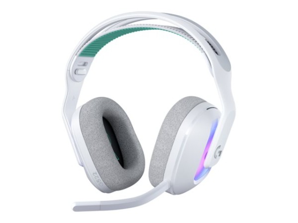 LOGITECH LOGITECH G G522 LIGHTSPEED Weiß - Bluetooth, USB-C, Blue VO!CE Mikrofontechnologie