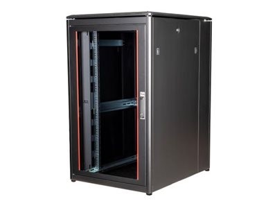 EQUIP EQUIP Serverschrank 19"  26U 800x1000mm Glastür  schwarz
