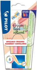 PILOT Textmarker FRIXION light Natural, 6er Etui