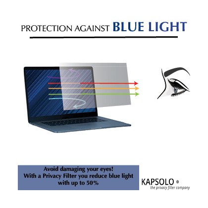 KAPSOLO 4-Way Adhesive Privacy Screen for 76,2cm (30") Wide 16:10, KAP11040 KAP11040