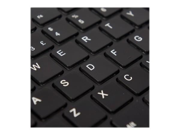 R-GO TOOLS Ergo Compact-Tastatur QWERTY black RGOECQYBL