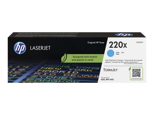 HP HP 220X Cyan LaserJet Tonerpatrone