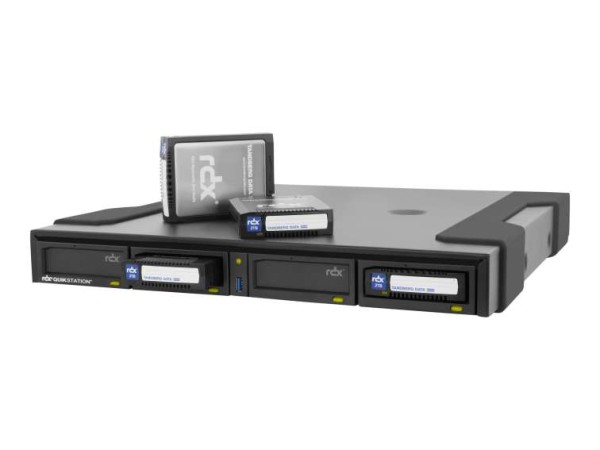 OVERLAND TANDBERG RDX QuikStation 4, 4-dock, 1GbE-attached 8922-RDX