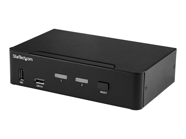 STARTECH.COM 2 Port DisplayPort KVM Switch mit USB 3.0 - 4K 60Hz - DisplayP SV231DPU34K