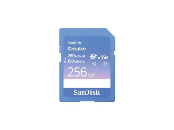 SANDISK Creator SD-Speicherkarte UHS-II 256GB SDSDXEP-256G-GNCIS