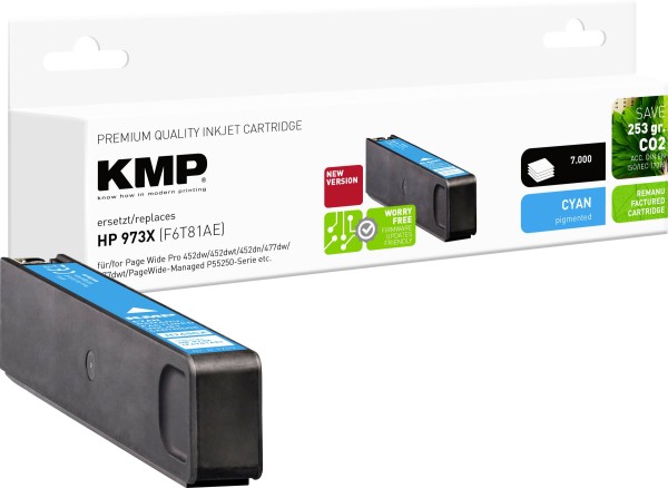 KMP KMP Tintenpatrone ersetzt HP 973X (F6T81AE)